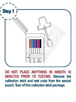 10 Panel Mouth Swab Drug Test Step 1 - 12 Panel Now 10 Panel Mouth Swab Drug Test Step 1 - 12 Panel Now
