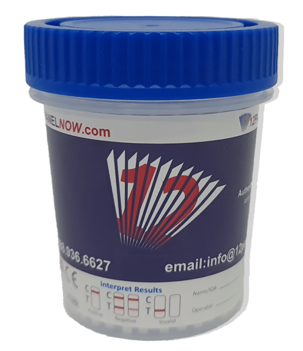 12 Panel Drug Test Cup with TCA with Label