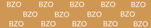 BZO - testing drug strip in drug testing kit