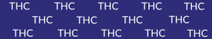 THC - testing drug strip in drug testing kit