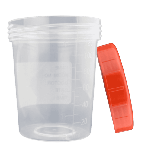 specimen collection cups, 3 specimen collection cup regular