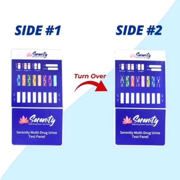 16 panel urine drug test two sided