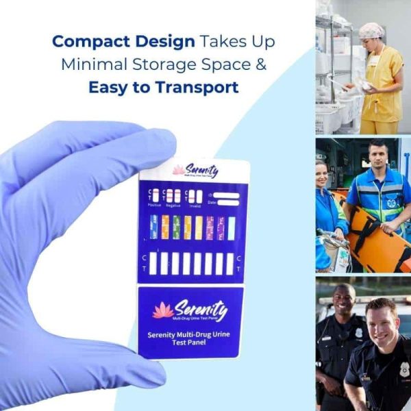 16 panel urine drug test compact design