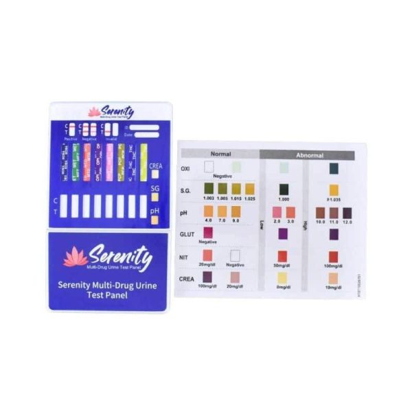 18 panel dip card with adulterants