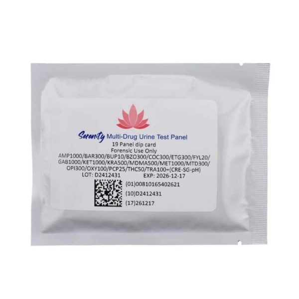 19 panel dip card packaging