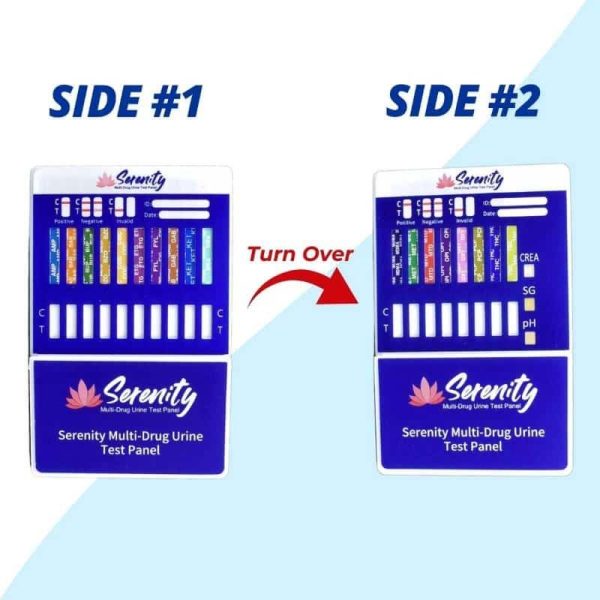 2 sided 19 panel dip card
